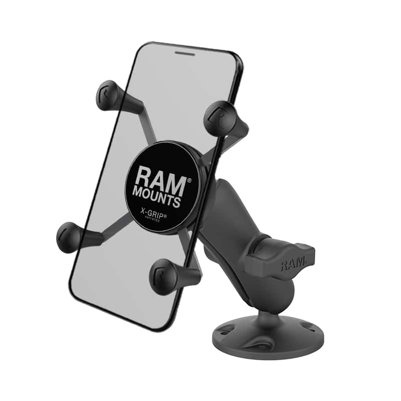RAM® XGrip® Phone Mount with Small Gas Tank Base Electric Bug