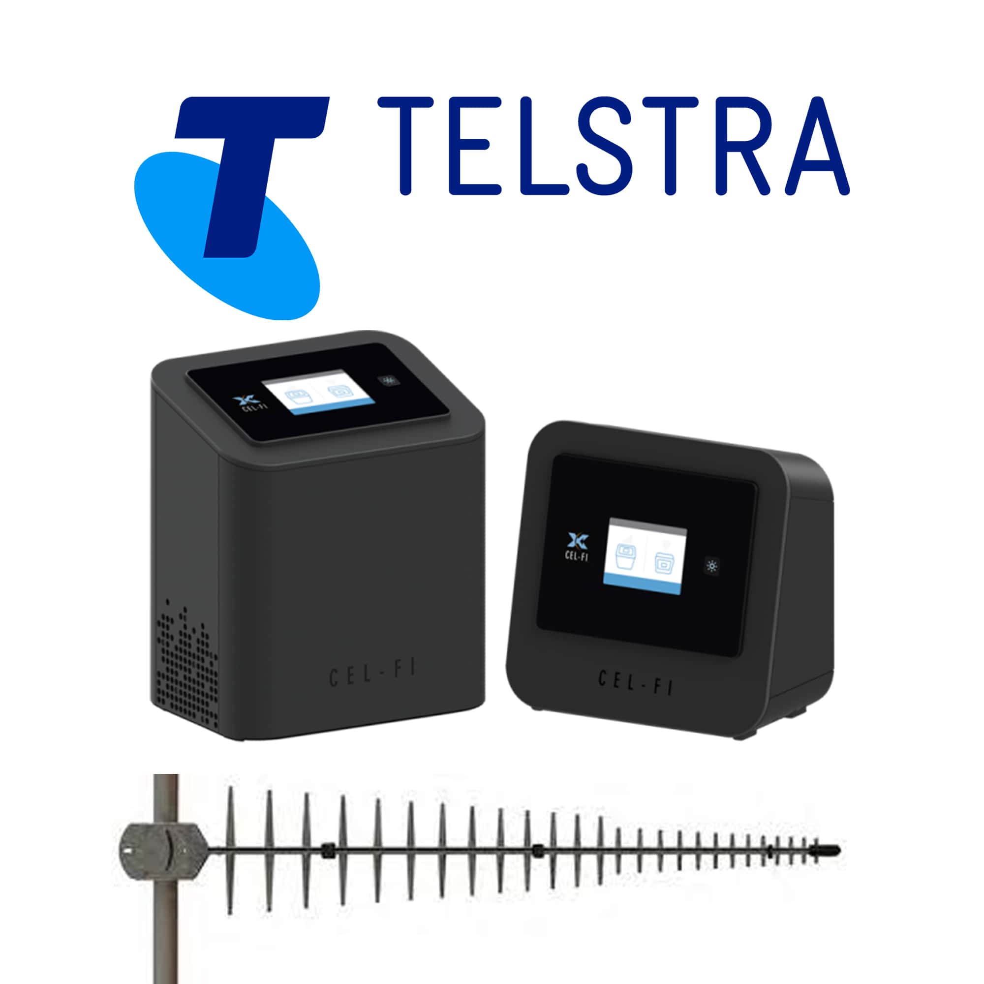 CelFi PRO 3G/4G Indoor Booster (Telstra) with YAGI Antenna Electric Bug