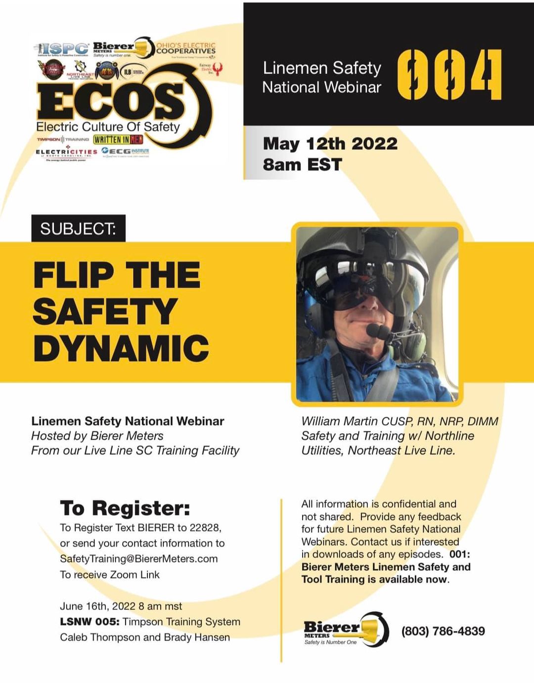 Lineman Safety inar 004 Flip the Safety Dynamic ECOS