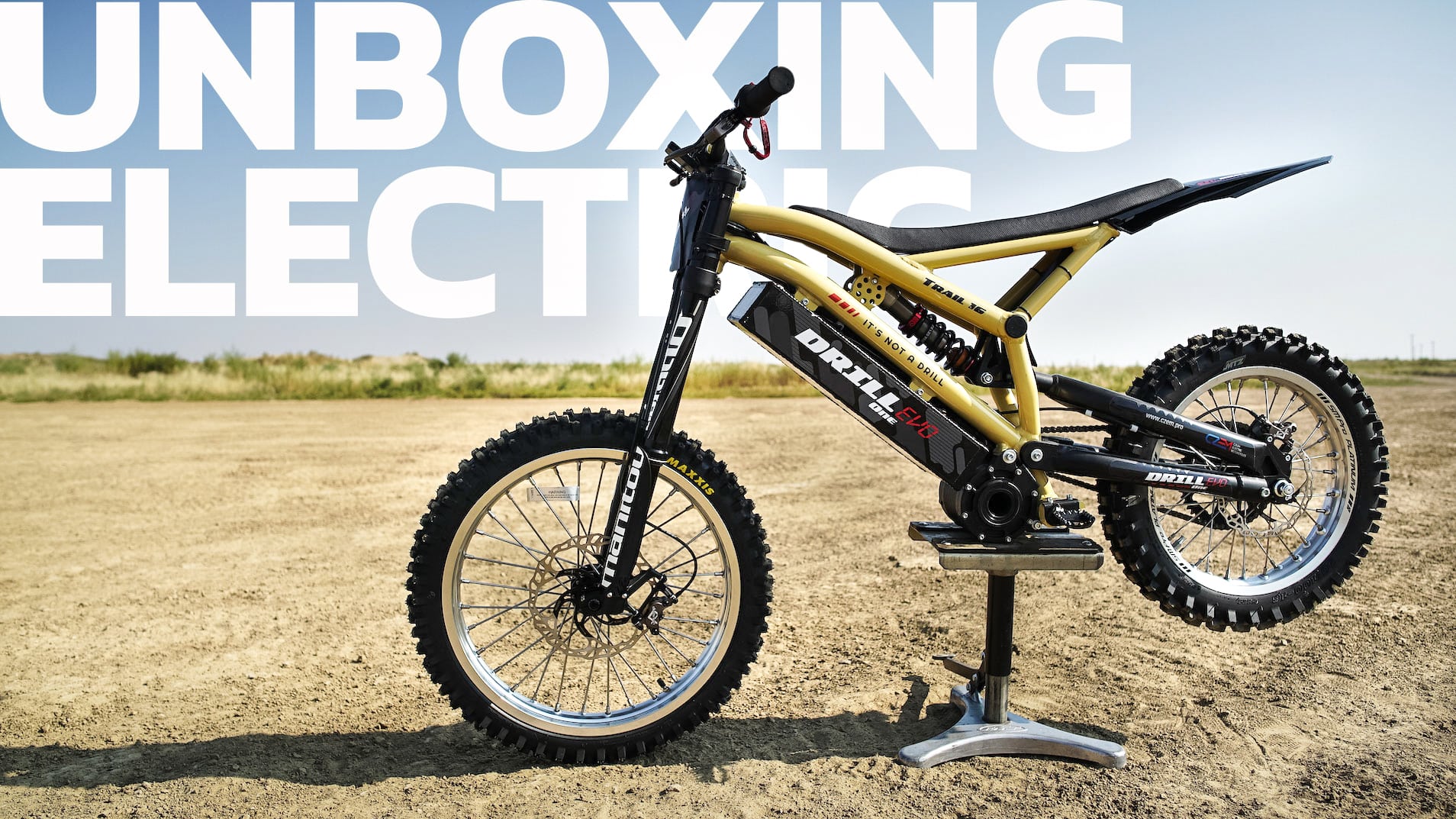 Unboxing NEW Drill One Evo Electric Dirt Bike by CZEM Electric Cycle