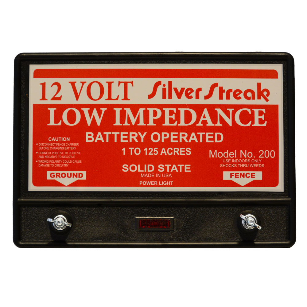 Fence Charger 12 Volt DC / Free Lightning Diverter Included