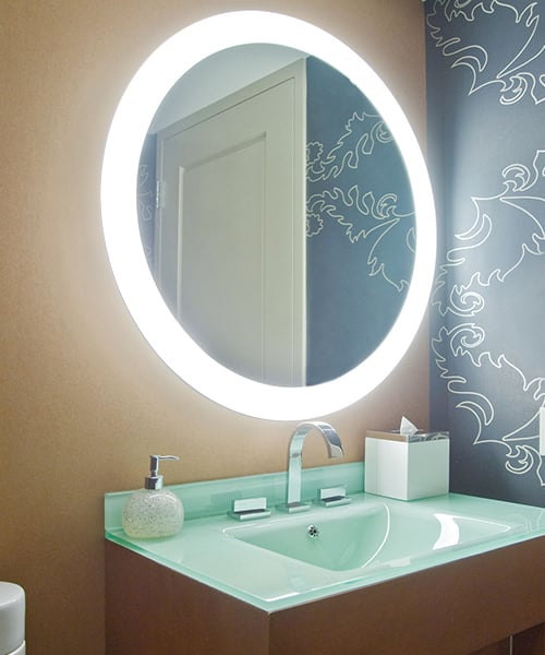 Trinity LED Lighted Mirror Electric Mirror Lighting Company