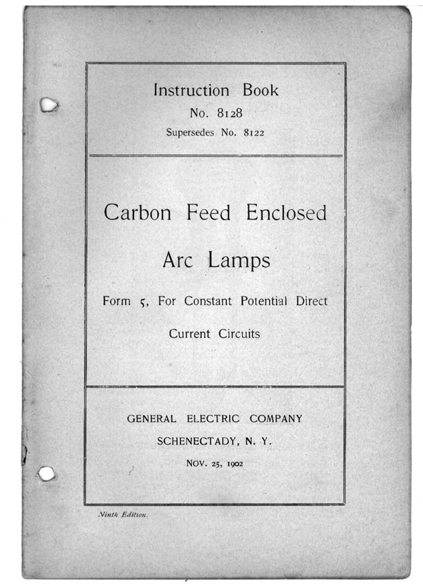 General Electric Arc Lamps