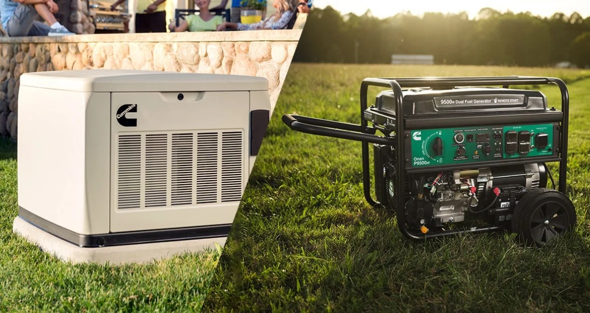 Portable Vs Standby Generator Which One Is Right for Your Home?