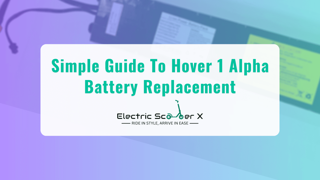 Simple Guide To Hover 1 Alpha Battery Replacement