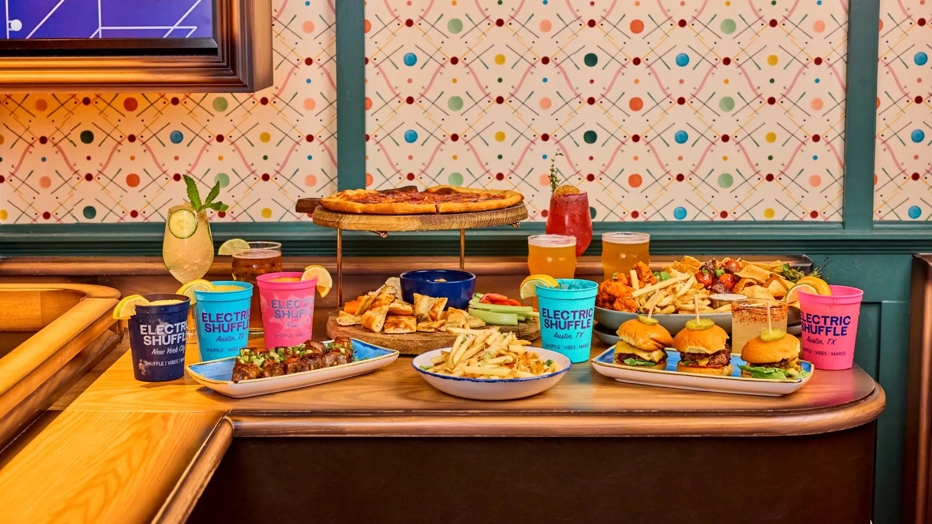 Shuffleboard, Bar, Brunch Dallas Electric Shuffle