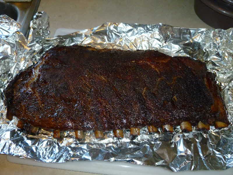 Pork Ribs Electric Smoking Q
