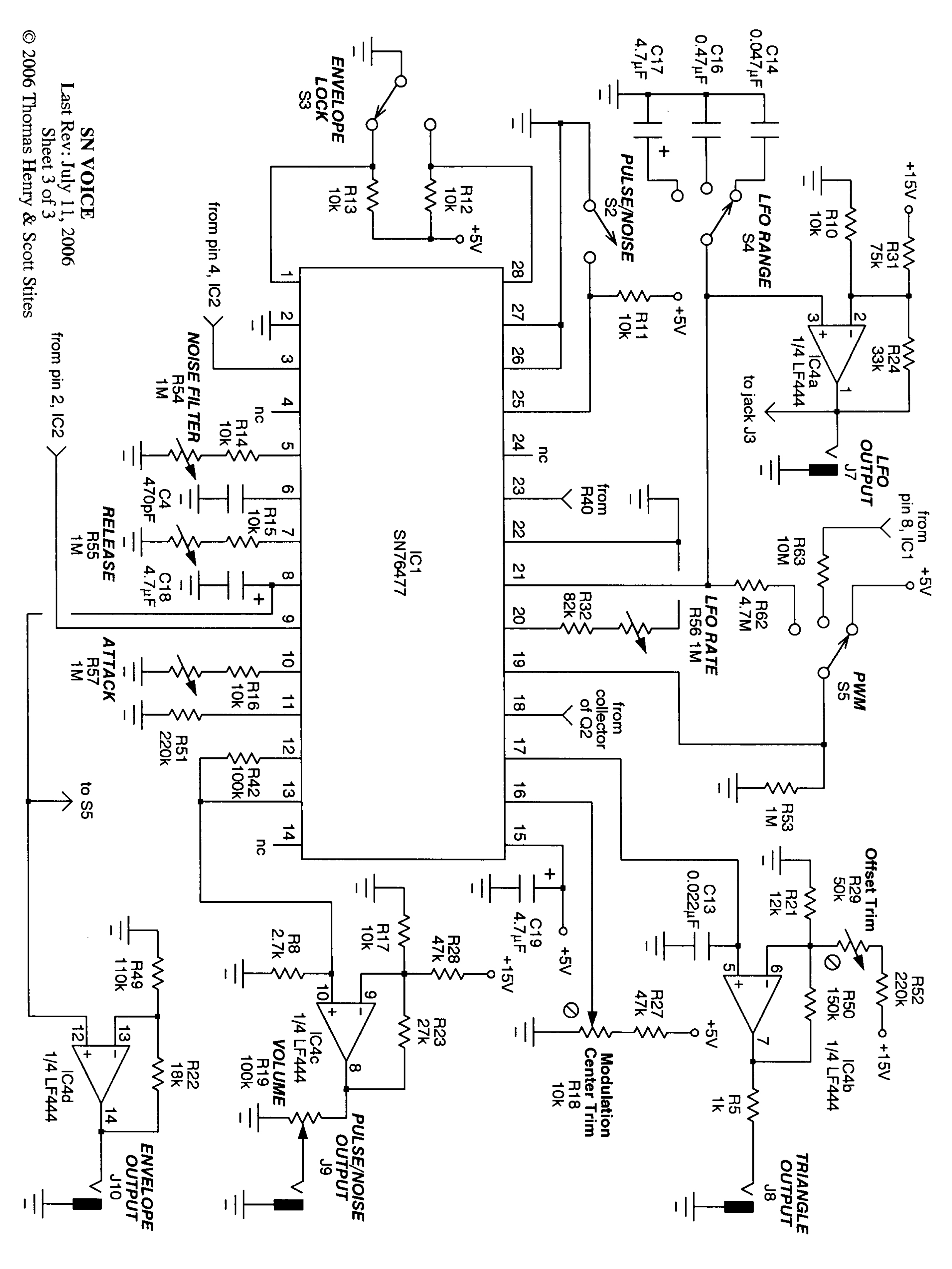 wiki Schematics / The SNVoice Project