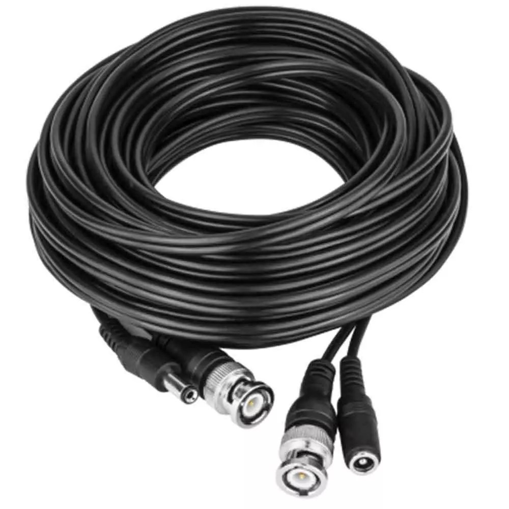 BNC Premade Cable 20M Black ElectroByte