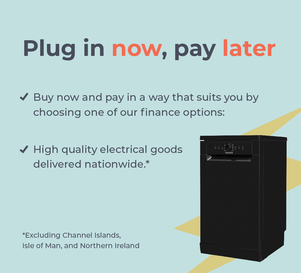 Freestanding Dishwashers ElectroCare Plug in now, pay later for electrical essentials