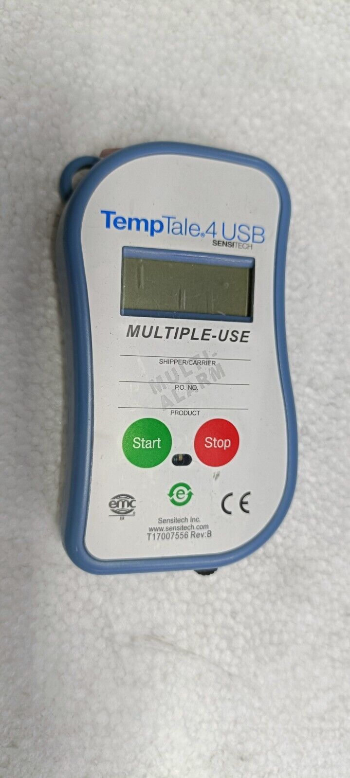 Sensitech TempTale 4 Multi-Alarm Multi-Use USB Monitor TempTale4USB (5