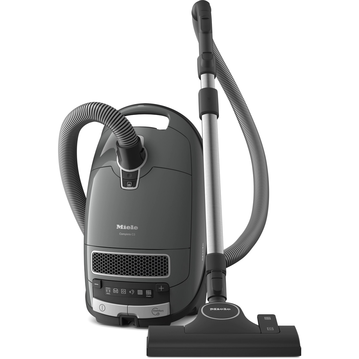 Aspirator cu sac Miele Complete C3 PowerLine Graphite Grey Electrofan