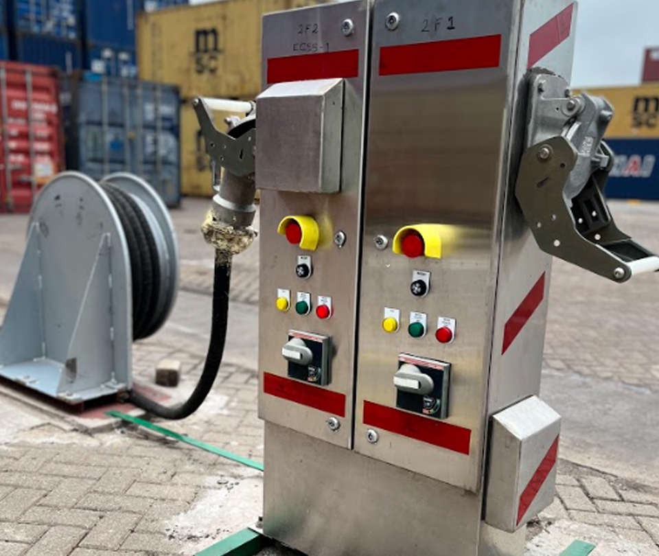 Cable Reeling Drum For Gantry Crane, Motorised Cable Reeling Drum