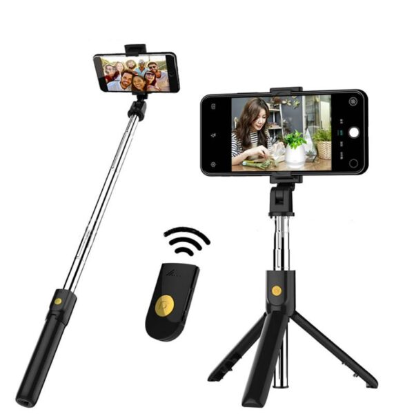 K07 Bluetooth Selfie Stick Integrated 3 In 1 Monopod Tripod Electro Hive