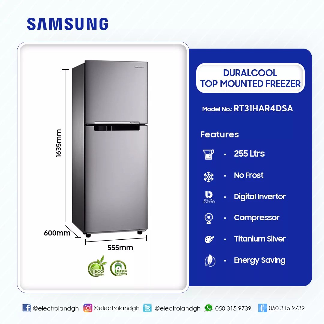 SAMSUNG 411L BESPOKE TWIN COOLING PLUS REFRIGERATOR RT42CB66218AGH