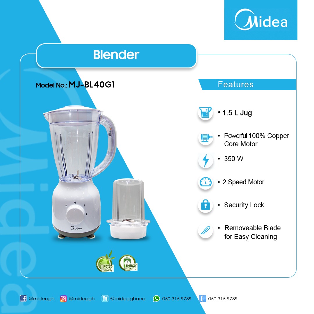 MIDEA350WATTSBLENDERMJBL40G1 Electroland