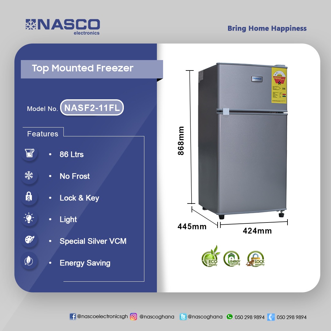 NASCO86LTRTABLETOPREFRIGERATORNASF211FL Electroland