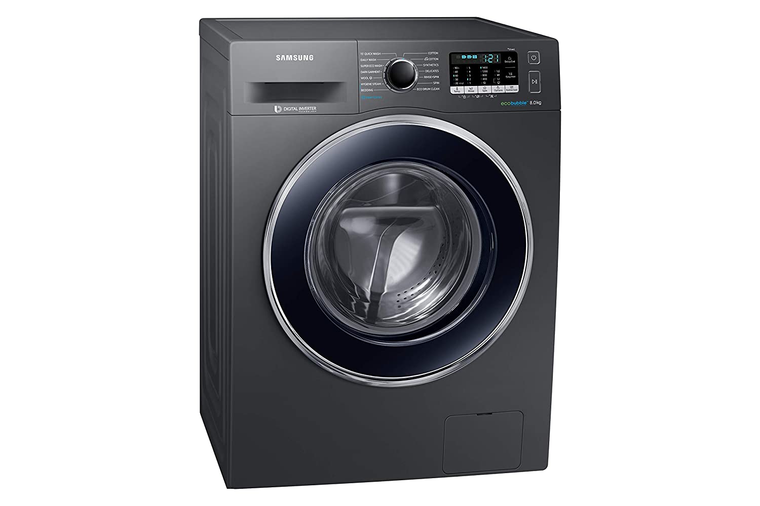 Samsung WW81J54EOBX 8 Kg Eco Bubble Front Loading Fully Automatic