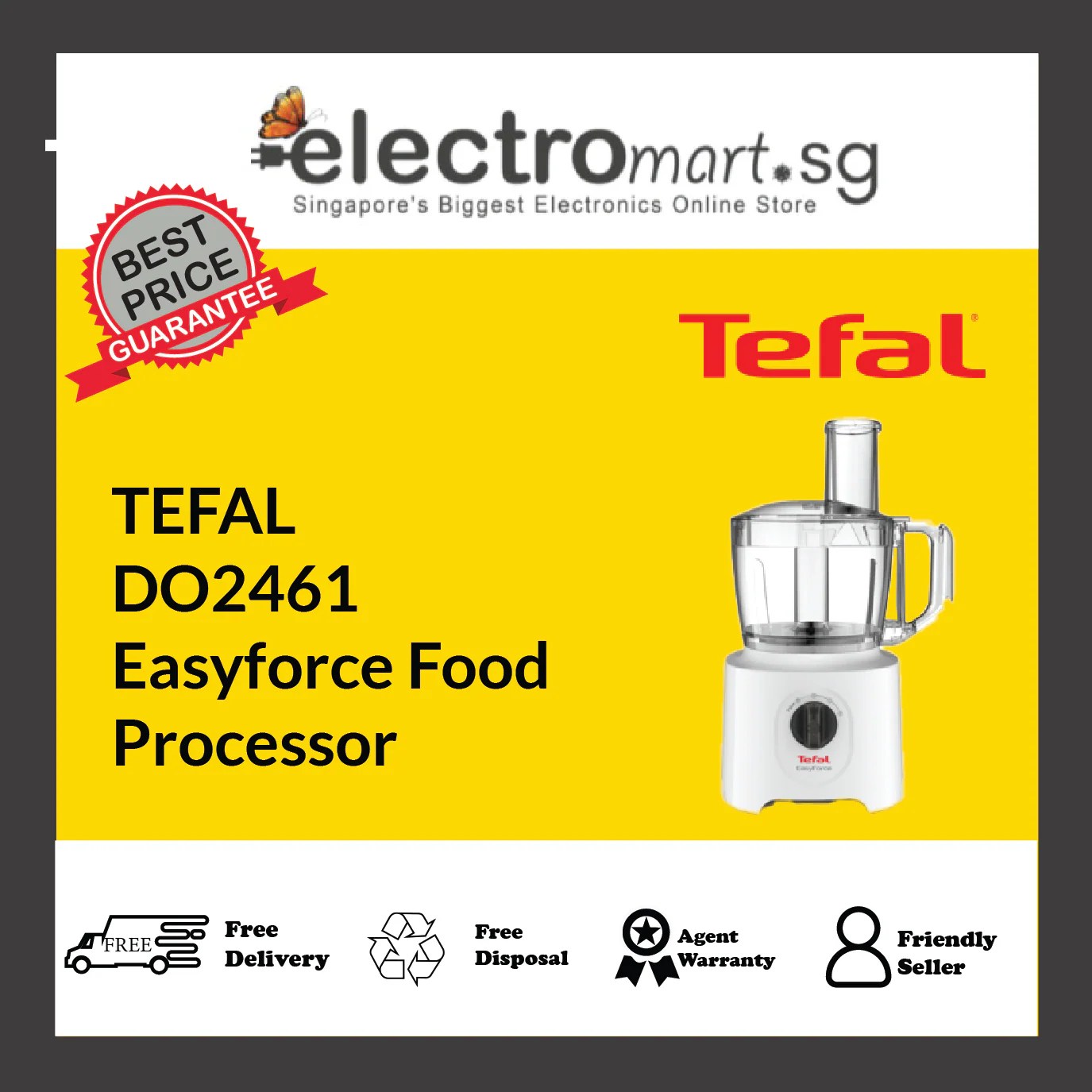 TEFAL DO2461 Easyforce Food Processor