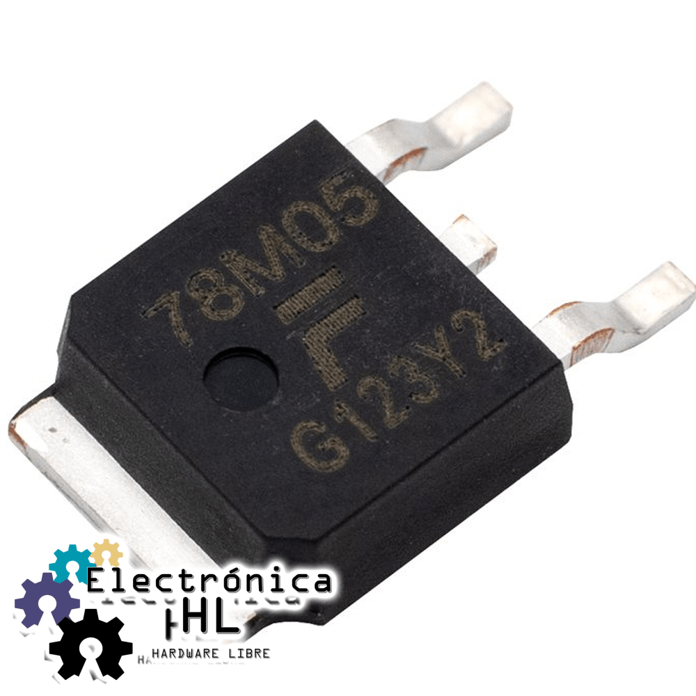 REGULADOR 7805 SMD TO252 Electronica HL