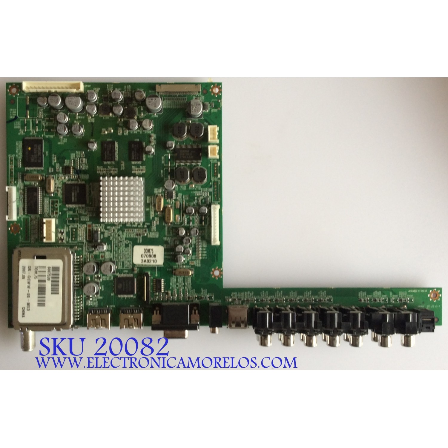 MAIN / SCEPTRE / DDM75 / 70908 / 3A0210 / PANEL T460HW02 V1 / MODELO