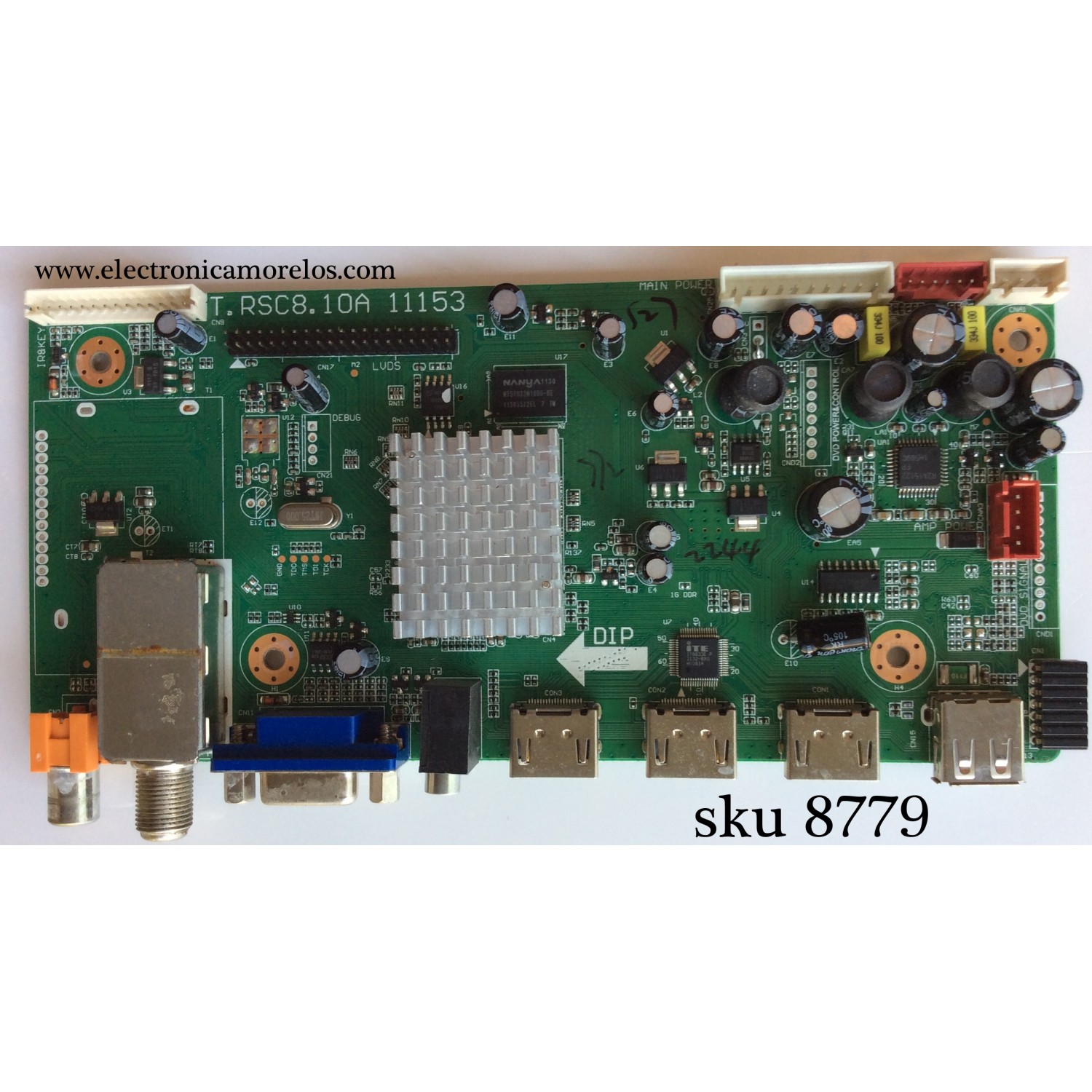 MAIN / WESTINGHOUSE 1B1J2244 / T.RSC8.10A 11153 / MODELO VR4090 TW65311S040I1B1J2244