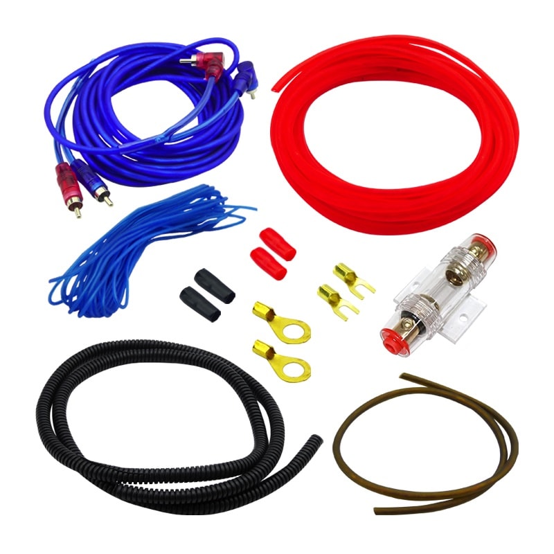 Kit Cables Amplificador Subwoofer High Performance 2000watt