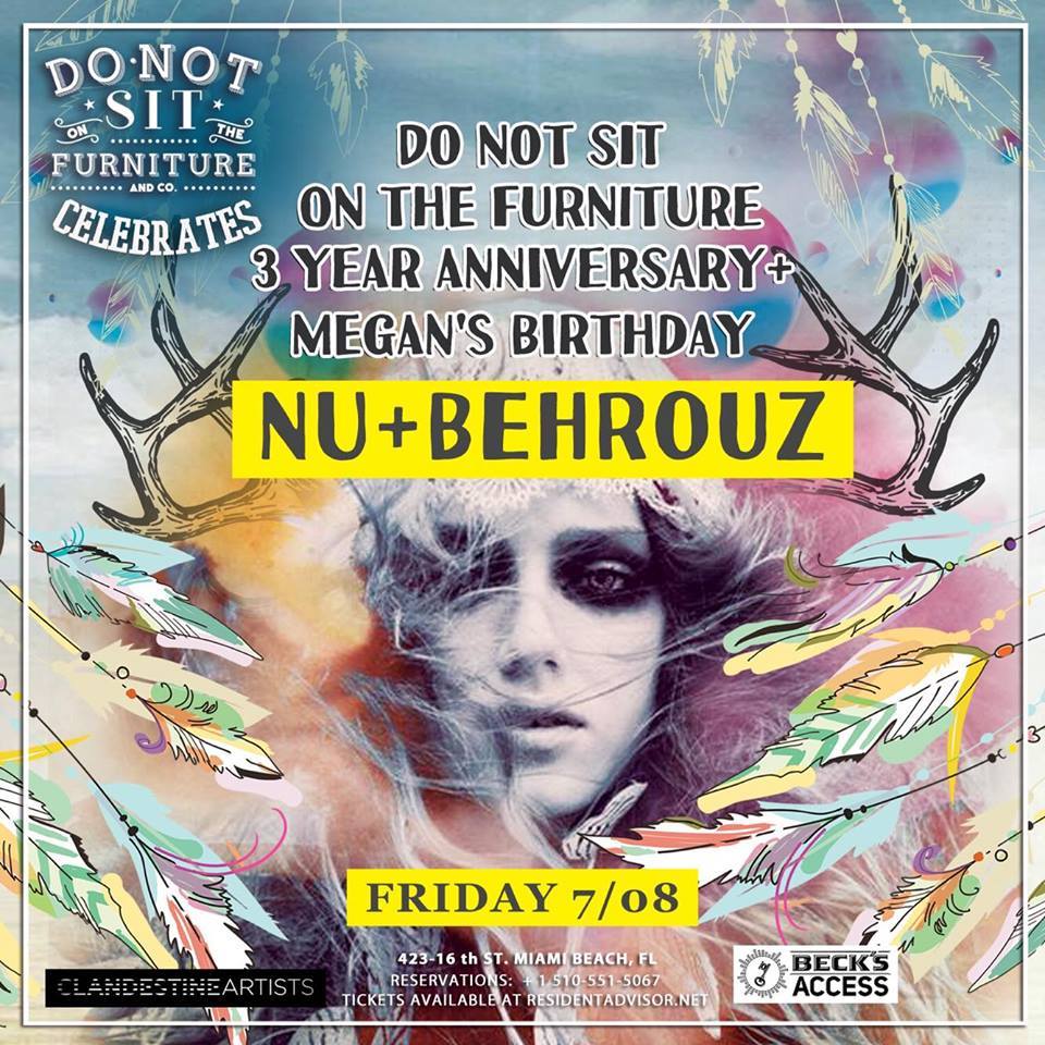 Behrouz "Do Not Sit On The Furniture is like an MTV Unplugged