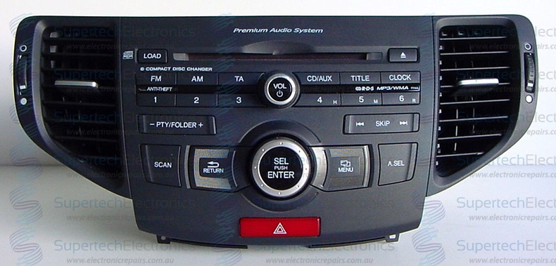 Honda Accord Euro Stereo Repair (#1385) - Supertech Electronics