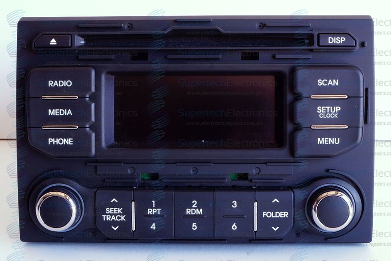 Kia Rio Stereo Repair (#1690) - Supertech Electronics