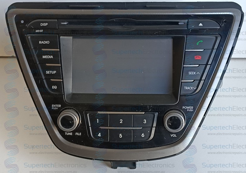 Hyundai Elantra Stereo Repair (2205) Supertech Electronics
