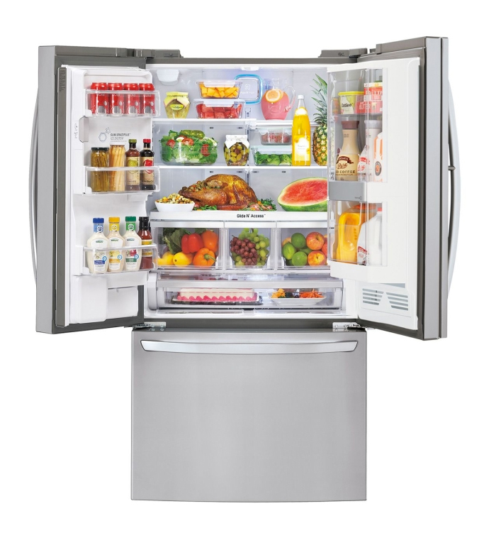 LG 730L DoorinDoor® French Door Fridge with Slim Ice Maker GFSD730SL