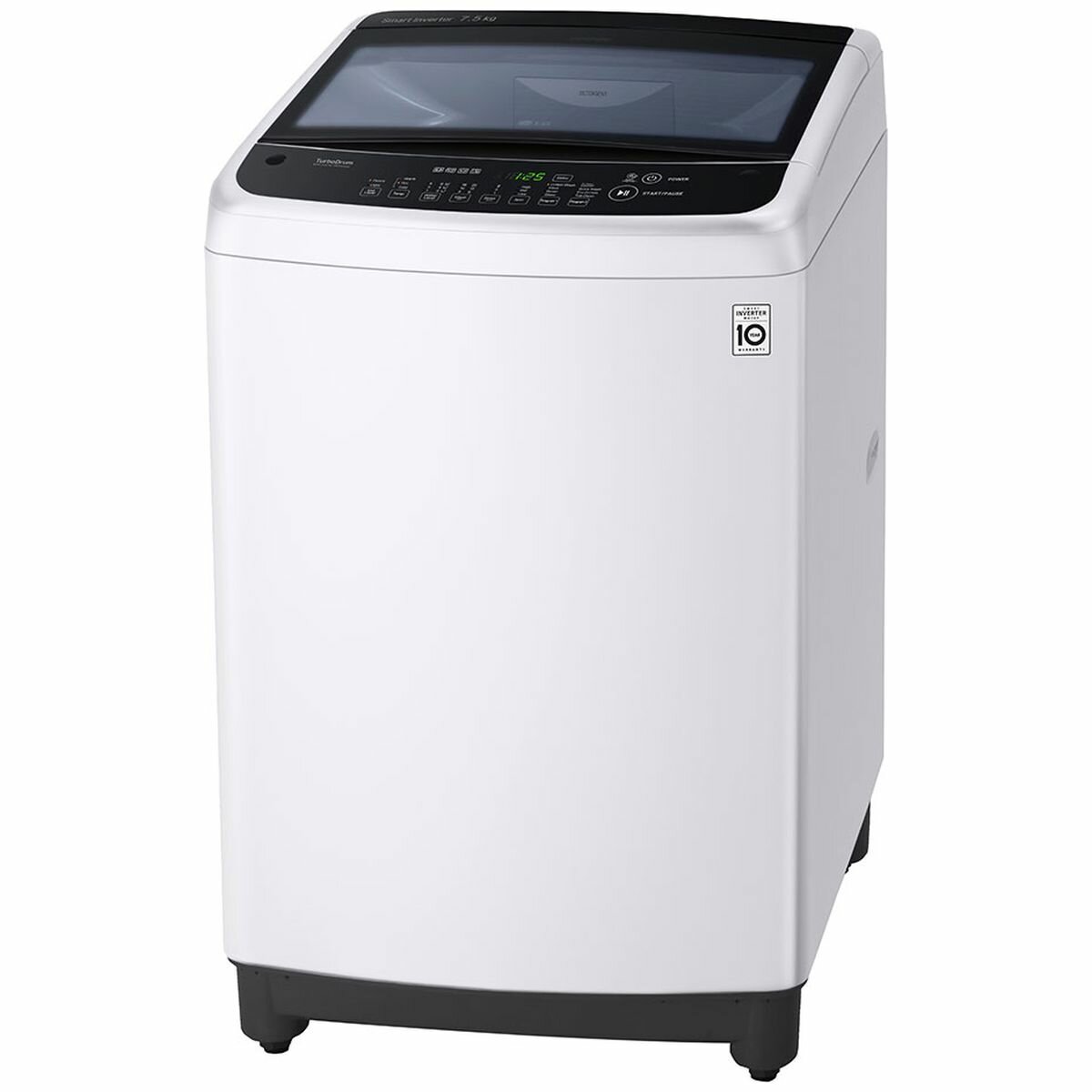 LG 7.5kg Top Load Washing Machine with Smart Inverter Control WTG7520 Electronics Centre