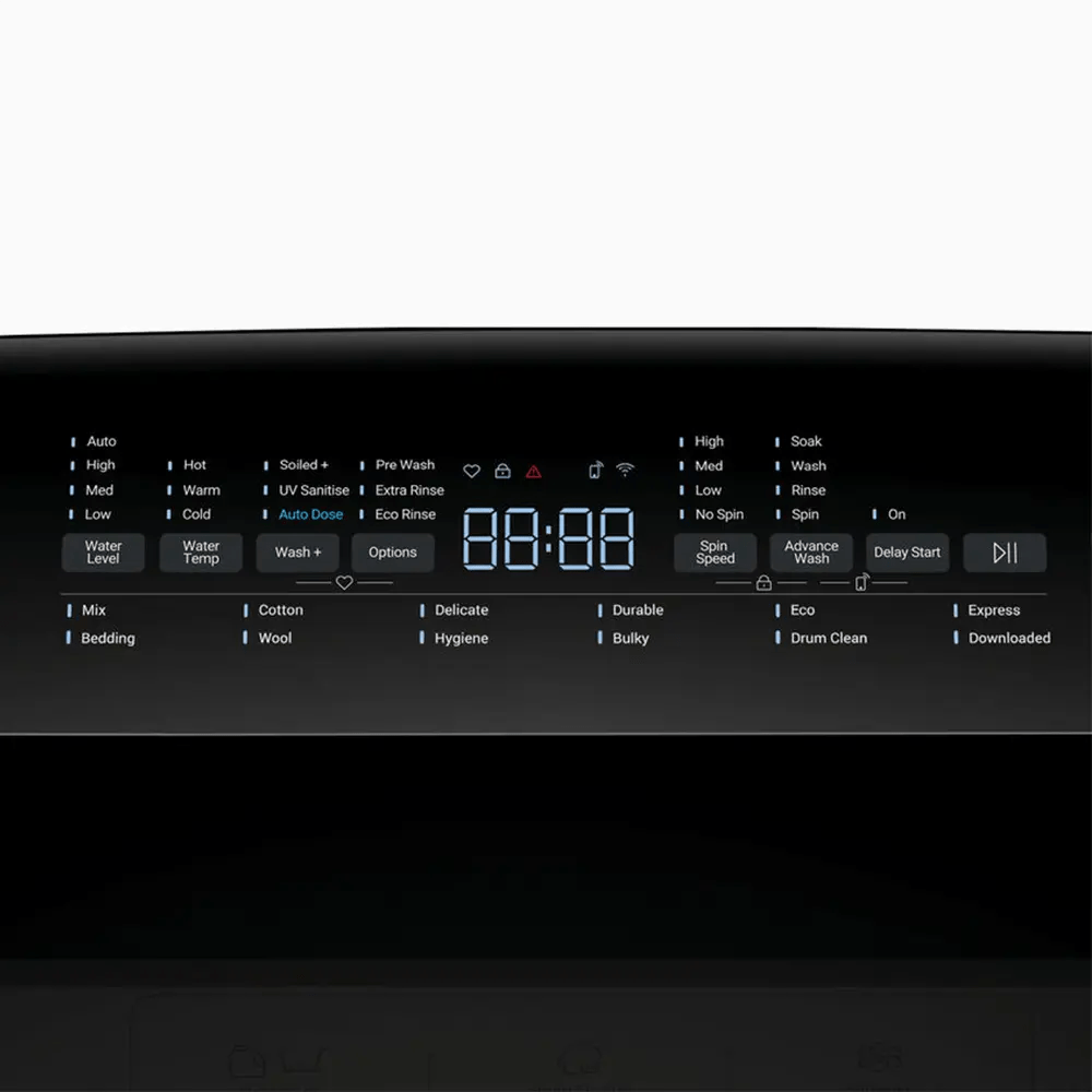 Haier Top Loader Washing Machine, 12kg, UV Protect HWT12AD1