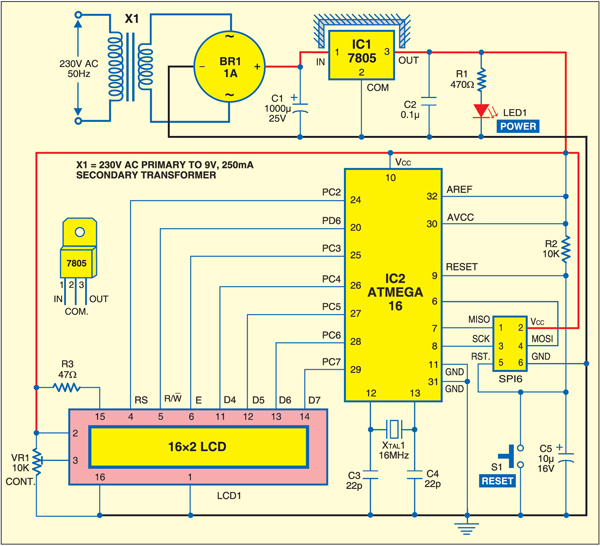 Moving Message Display On LCD Electronics For You