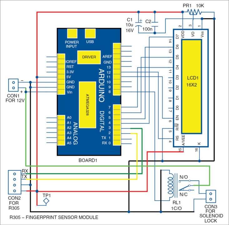 Circuit Diagram Of Automatic Door Opener Using Arduino - Wiring Digital ...
