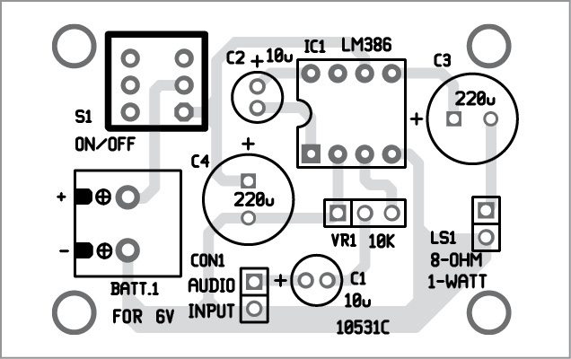 LM386 based Audio Amplifier | Full Project with Circuit