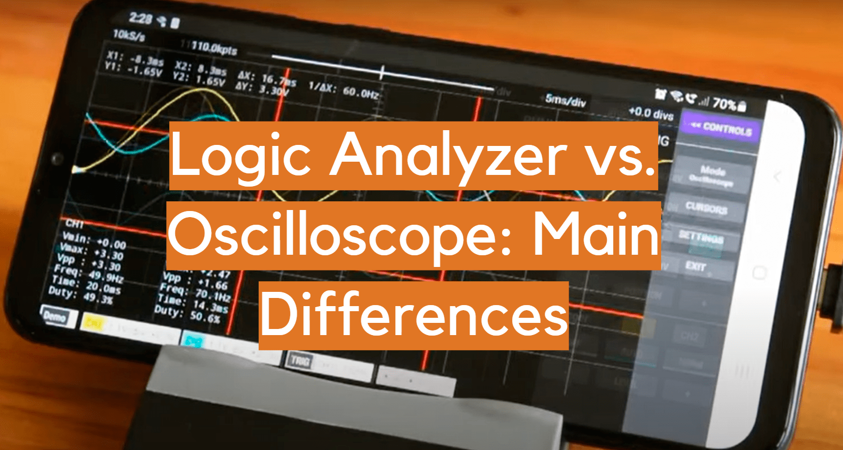 Logic Analyzer vs. Oscilloscope Main Differences ElectronicsHacks