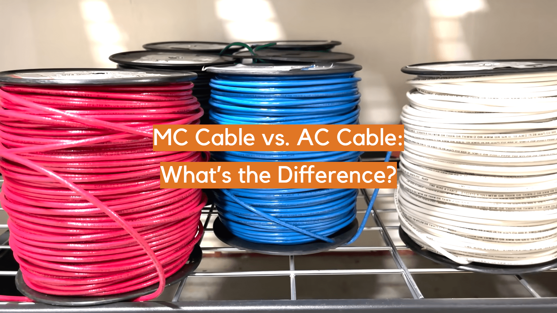 MC Cable vs. AC Cable What’s the Difference? ElectronicsHacks