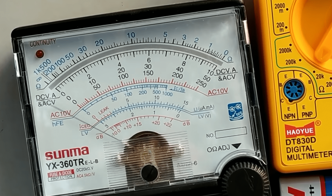 Analog vs. Digital Multimeter What’s the Difference? ElectronicsHacks