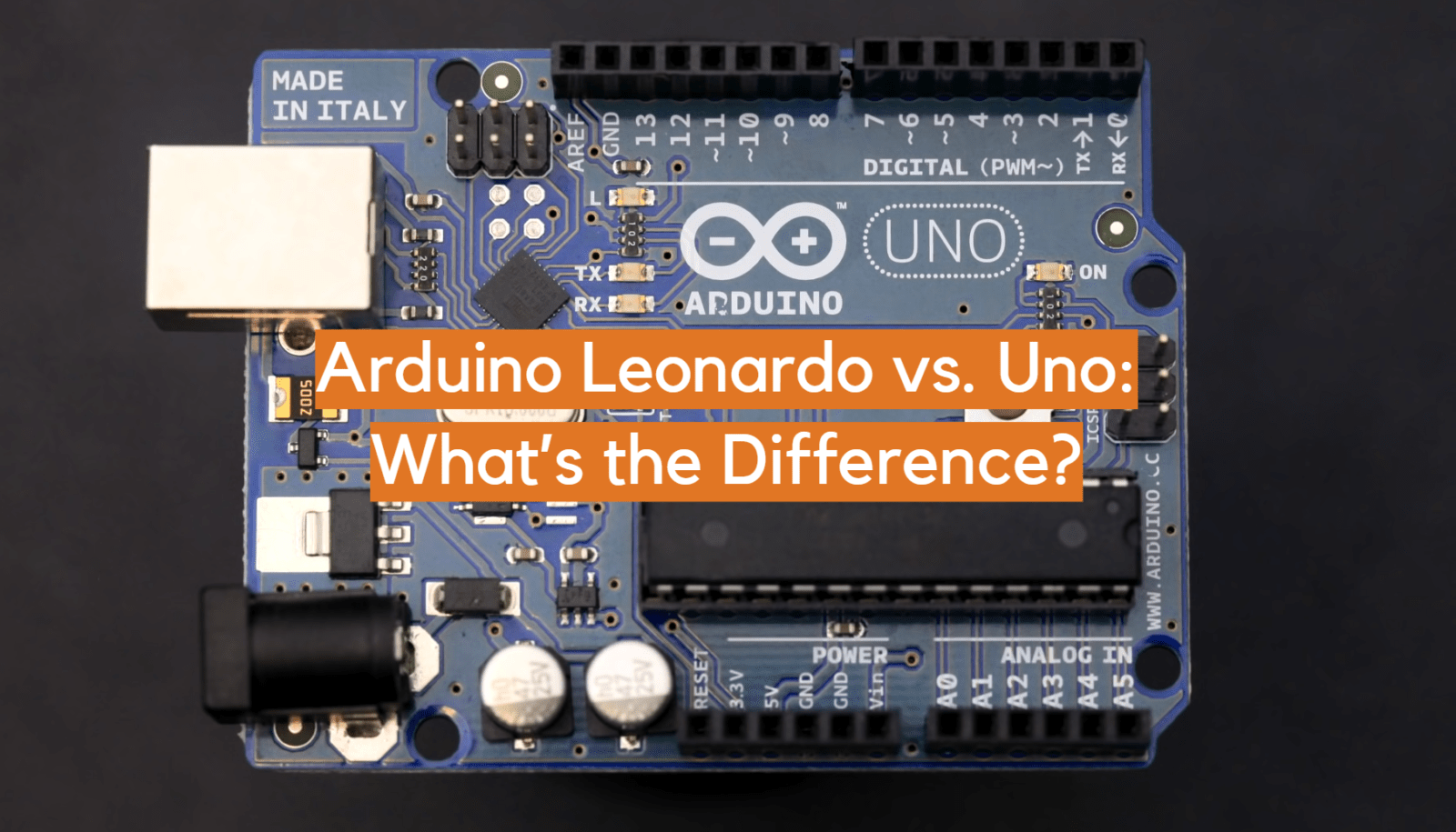 Arduino Leonardo vs. Uno What’s the Difference? ElectronicsHacks