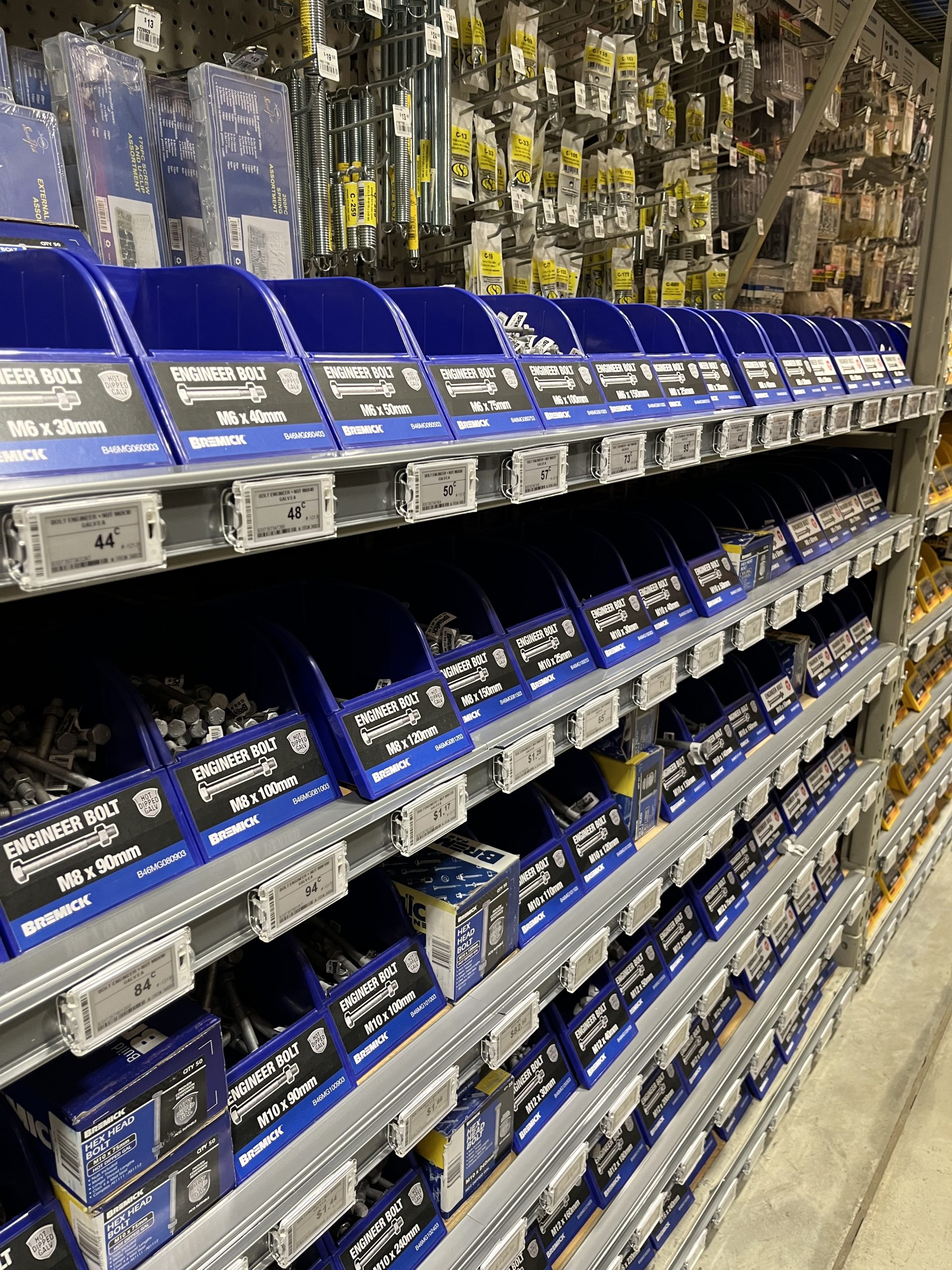 Mitre 10 MEGA Invercargill Electronic Shelf Labelling NZESL