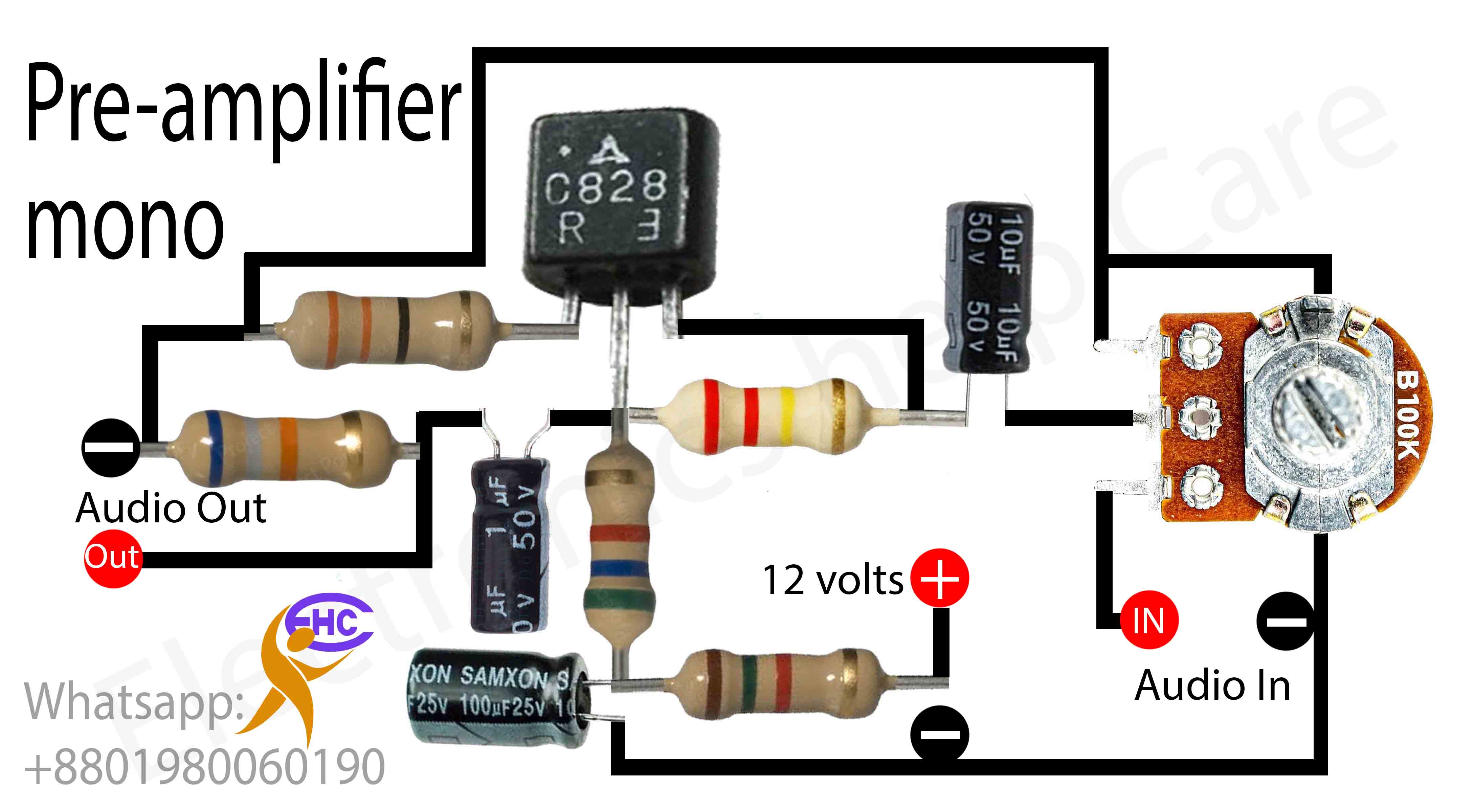 How to make preamplifier Electronics Help Care