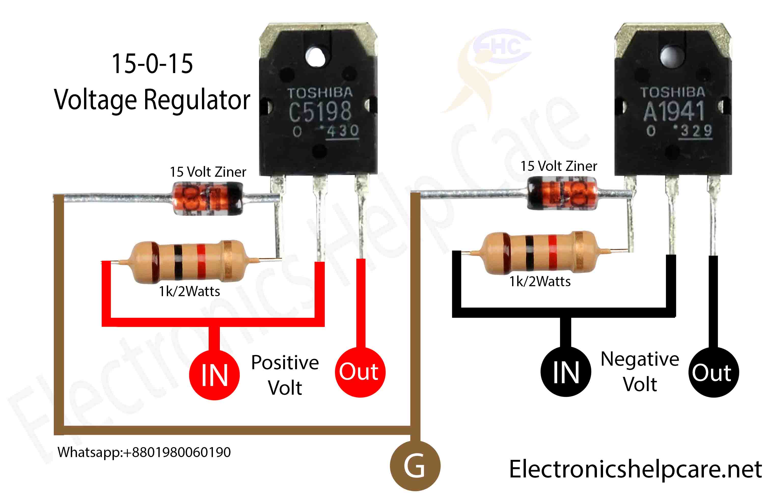Fixed voltage regulator Electronics Help Care