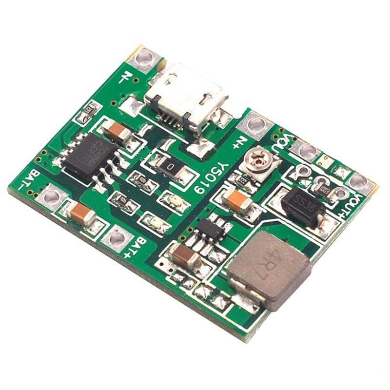 TP4056 Lithium Ion Battery Charger with Boost Converter in Pakistan