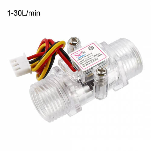 Water Flow sensor YF S201C in Pakistan Electronics Hub