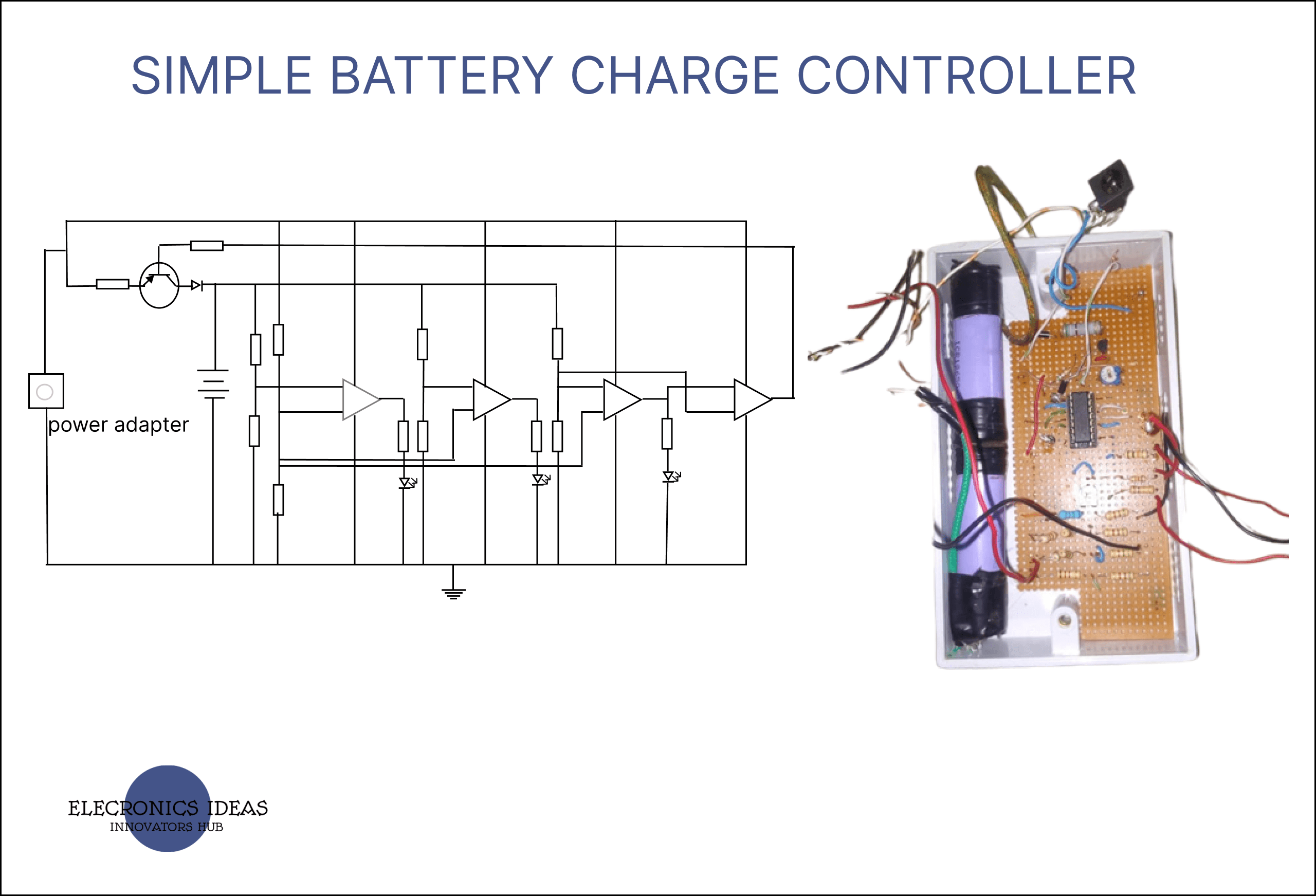 A simple battery charge controller