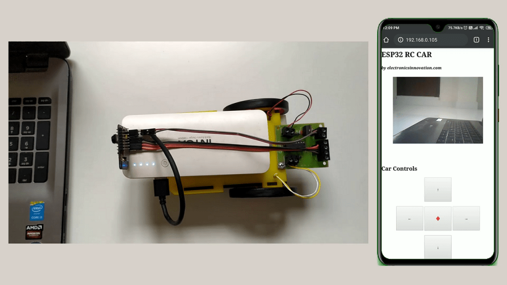esp32 rc car