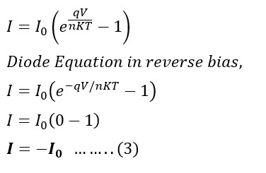 What is Reverse Saturation Current? Definition, Formula
