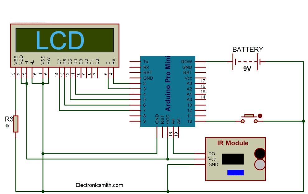 How to make Arduino Tachometer Electronic Smith